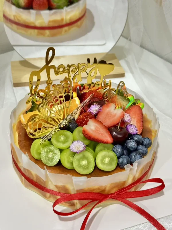 ชีสเค้กหน้าไหม้อร่อย 2 ปอนด์