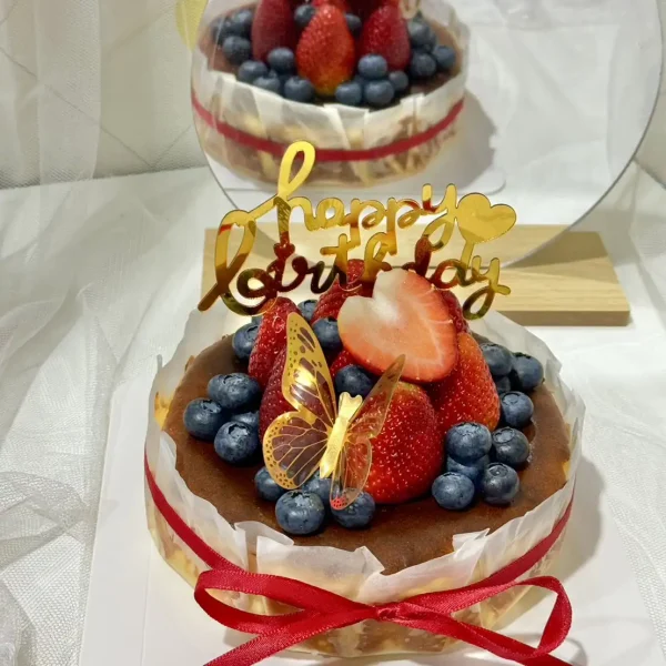 ชีสเค้กหน้าไหม้อร่อย 1 ปอนด์