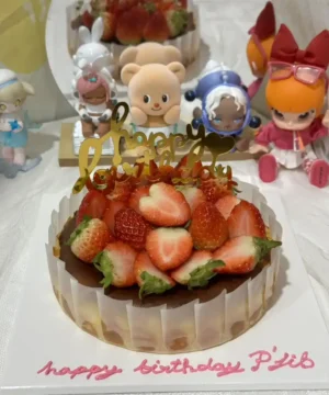 ชีสเค้กหน้าไหม้สวยๆ 1 ปอนด์