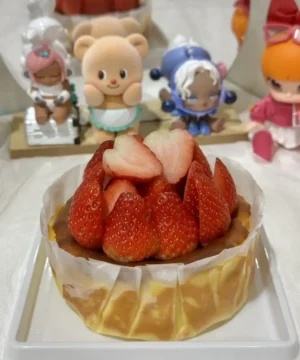 ชีสเค้กหน้าไหม้สวยๆ 1/2 ปอนด์