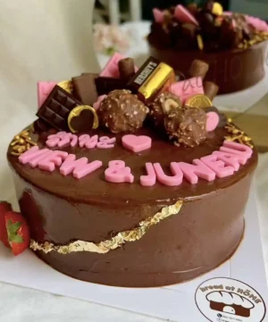 เค้กช็อกโกแลตบัตเตอร์ครีม 1 ปอนด์