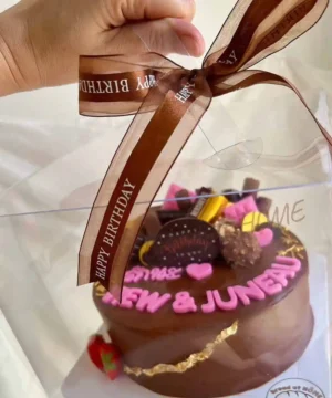 เค้กช็อกโกแลตบัตเตอร์ครีม 1 ปอนด์