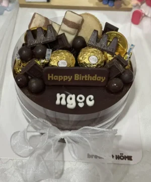 เค้กช็อกโกแลตหน้านิ่ม 1p