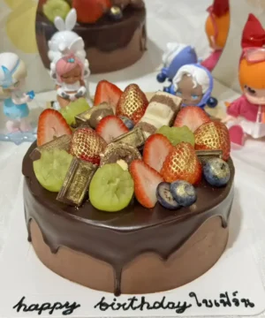 เค้กช็อกโกแลตกานาช 1 ปอนด์