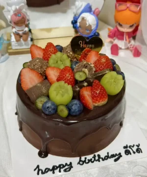 เค้กช็อกโกแลตกานาช 1 ปอนด์