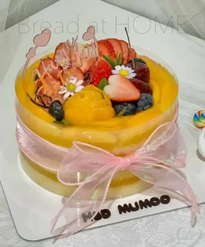 เค้กมะยงชิดหน้านิ่มวันเกิด 1 ปอนด์