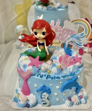 เค้กนางเงือกแอเรียล