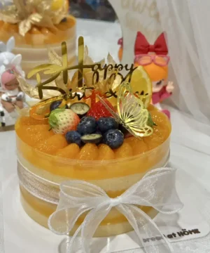 เค้กส้มวันเกิด 1 ปอนด์