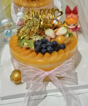 เค้กส้มวันเกิด 3 ปอนด์