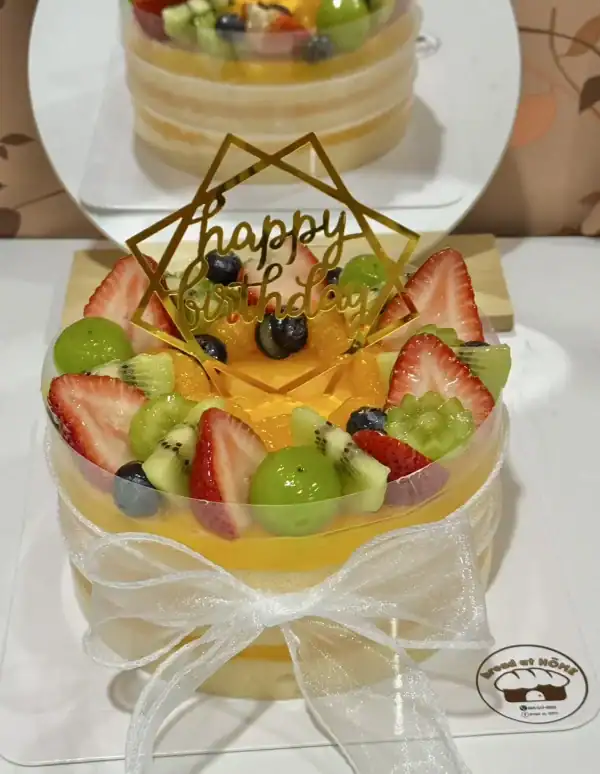 เค้กส้มหน้านิ่มวันเกิด 1 ปอนด์