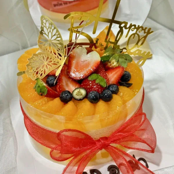 เค้กส้มหน้านิ่ม 1 ปอนด์