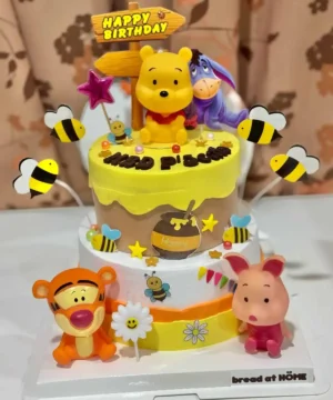 เค้กหมีพูห์วันเกิด 2 ชั้น