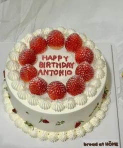 สตรอเบอรี่ช็อตเค้กครีมสด 1 ปอนด์