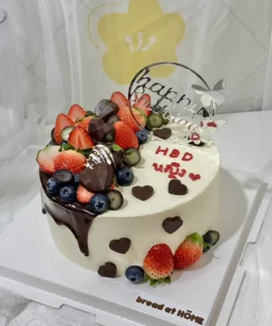 สตอเบอร์รี่ช็อตเค้ก 1p