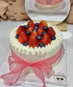 เค้กสตรอว์เบอร์รีช็อตเค้ก 1 ปอนด์