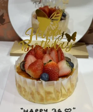 ชีสเค้กหน้าไหม้ครึ่งปอนด์