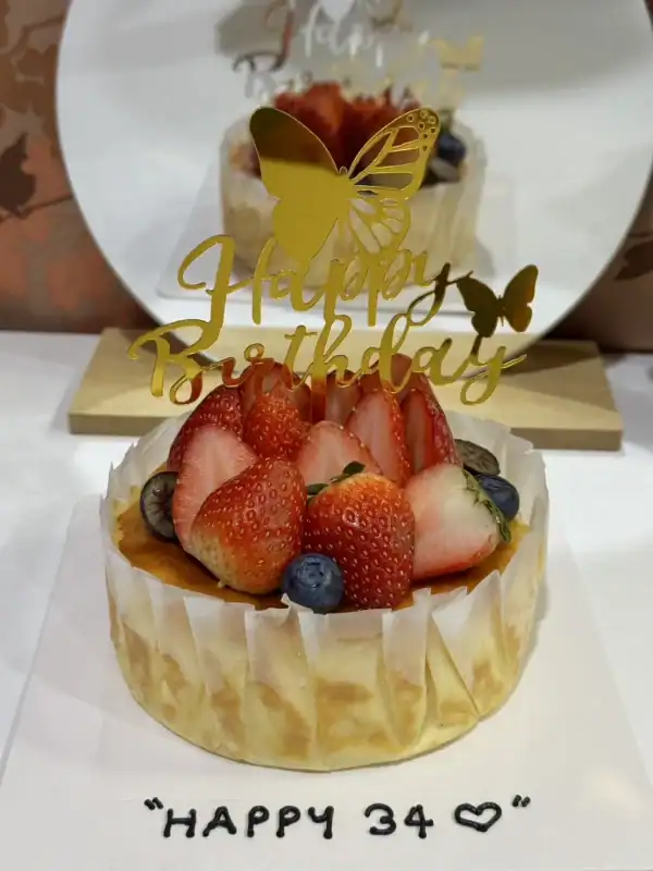 ชีสเค้กหน้าไหม้ครึ่งปอนด์