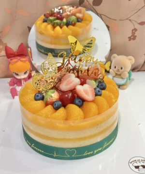 เค้กส้มหน้านื่มอร่อยที่สุด 1 ปอนด์