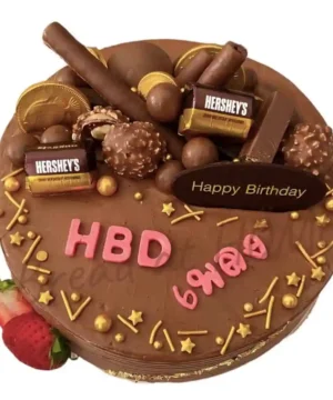 เค้กช็อกโกแลตบัตเตอร์ครีม 2 ปอนด์