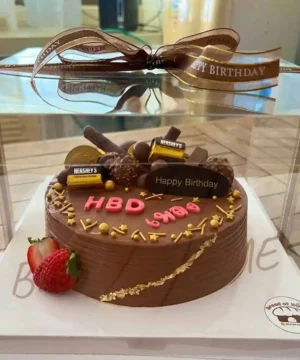 เค้กช็อกโกแลตบัตเตอร์ครีม 2 ปอนด์