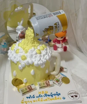 เค้กแก้วเบียร์สิงห์ 1 ปอนด์