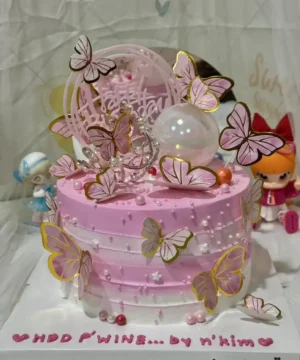 เค้กผีเสื้อ 1 ปอนด์