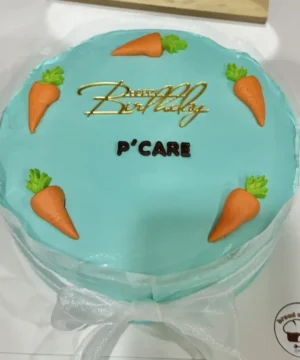 เค้กแครอทครีมชีสฟรอสติ้ง 2 ปอนด์