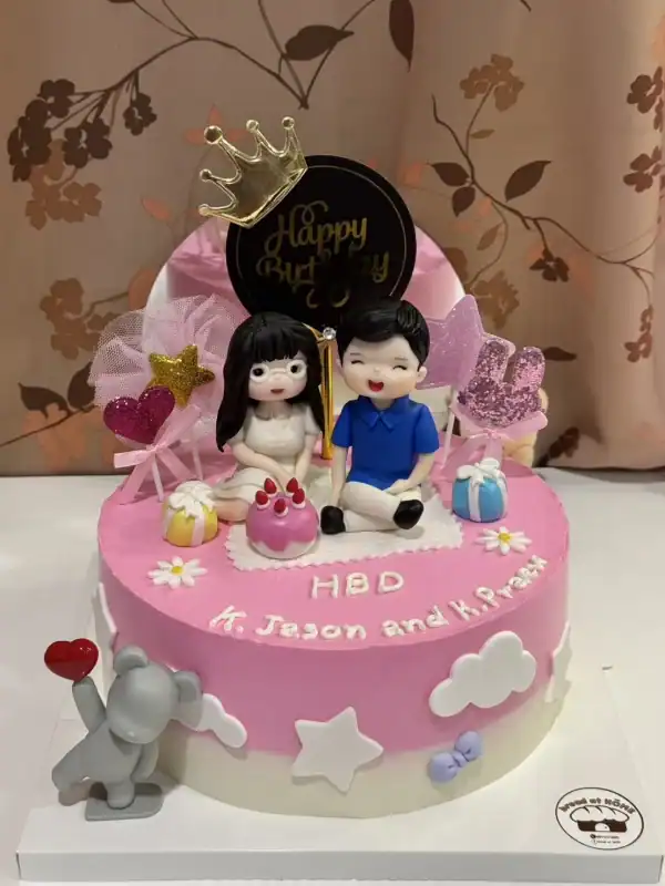 เค้กตุ๊กตาปั้น 3 ปอนด์