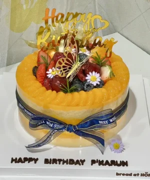 เค้กส้มหน้านิ่ม 3 ปอนด์