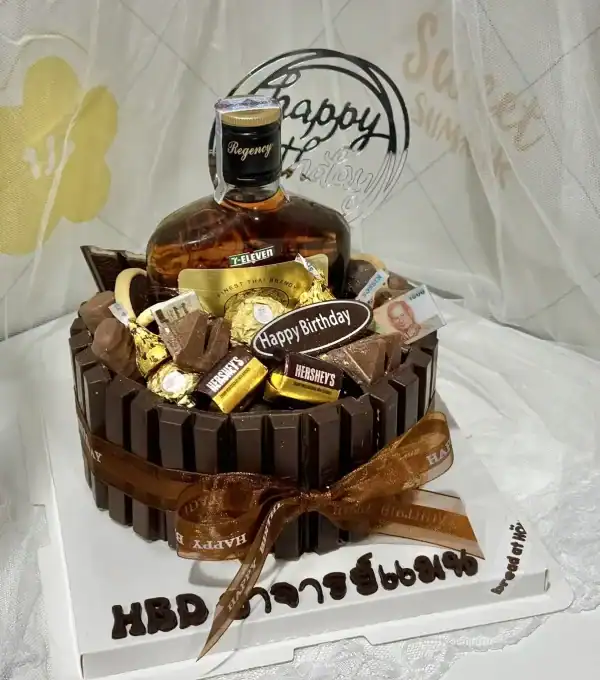 เค้กเหล้ารีเจนซี่แบน 1 ปอนด์