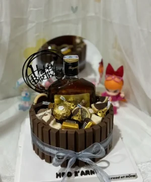 เค้กเหล้ารีเจนซี่วันเกิด 1 ปอนด์