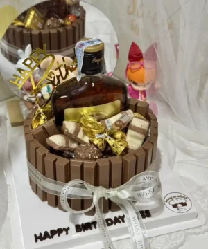 เค้กเหล้ารีเจนซี่วันเกิด 1 ปอนด์