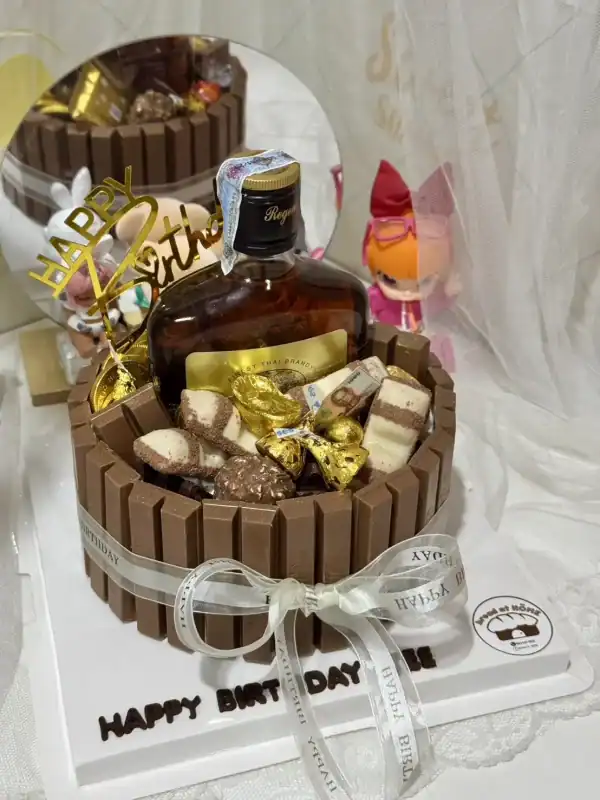 เค้กเหล้ารีเจนซี่วันเกิด 1 ปอนด์