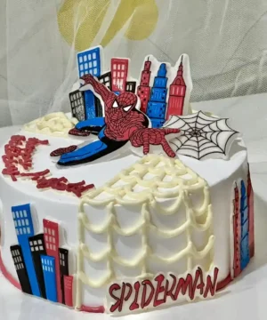 เค้กสไปเดอร์แมนวันเกิด