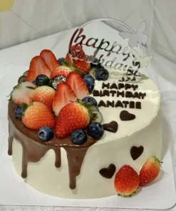 สตรอเบอรี่ช็อตเค้ก 1p