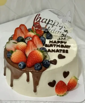 สตรอเบอรี่ช็อตเค้ก 1p