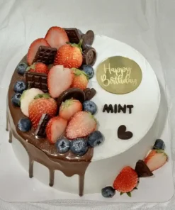 สตรอเบอรี่ช็อตเค้ก 1 ปอนด์