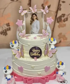 เค้กวนิลา 2 ชั้น 2.5 ปอนด์