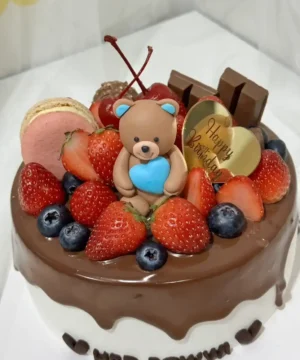 เค้กหมีฟองดอง 1 ปอนด์