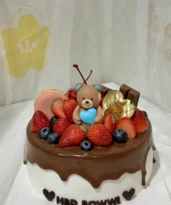 เค้กหมีฟองดอง 1p