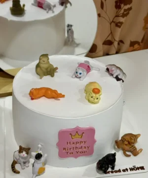 เค้กรูปแมว 1 ปอนด์