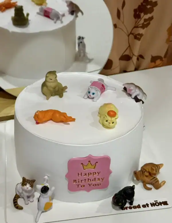 เค้กรูปแมว 1 ปอนด์