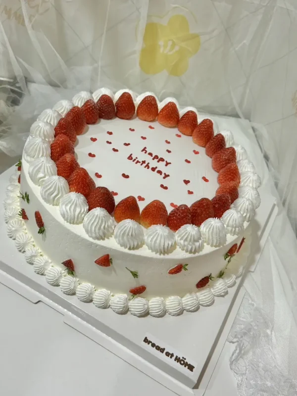 สตรอเบอร์รี่ช็อตเค้ก 4p