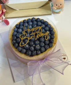 บลูเบอรี่ชีสพาย 1 ปอนด์