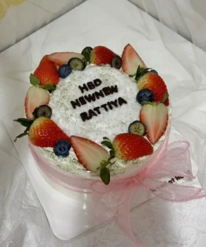 เค้กมะพร้าวอ่อนครีมสด 1 ปอนด์