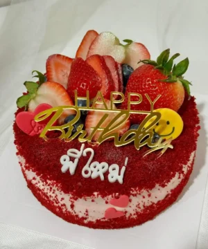 เค้กเรดเวลเวทครีมชีส 1 ปอนด์