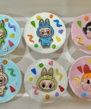 คัพเค้กลาบูบู้แบบกล่อง