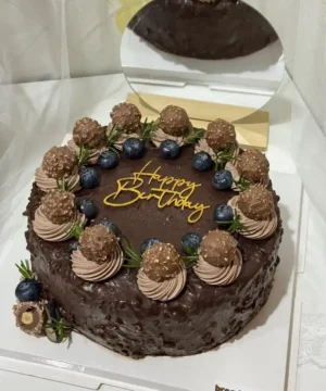 เค้กดับเบิ้ลช็อกโกแลต 4p