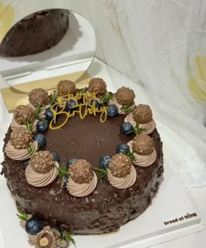 เค้กดับเบิ้ลช็อกโกแลตวันเกิด 4p