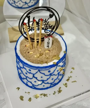 เค้กกระถางธูป 1 pound